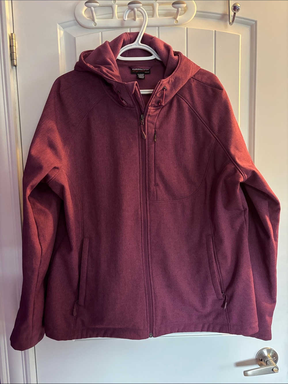 Women's Hooded Utility Jacket - Plum